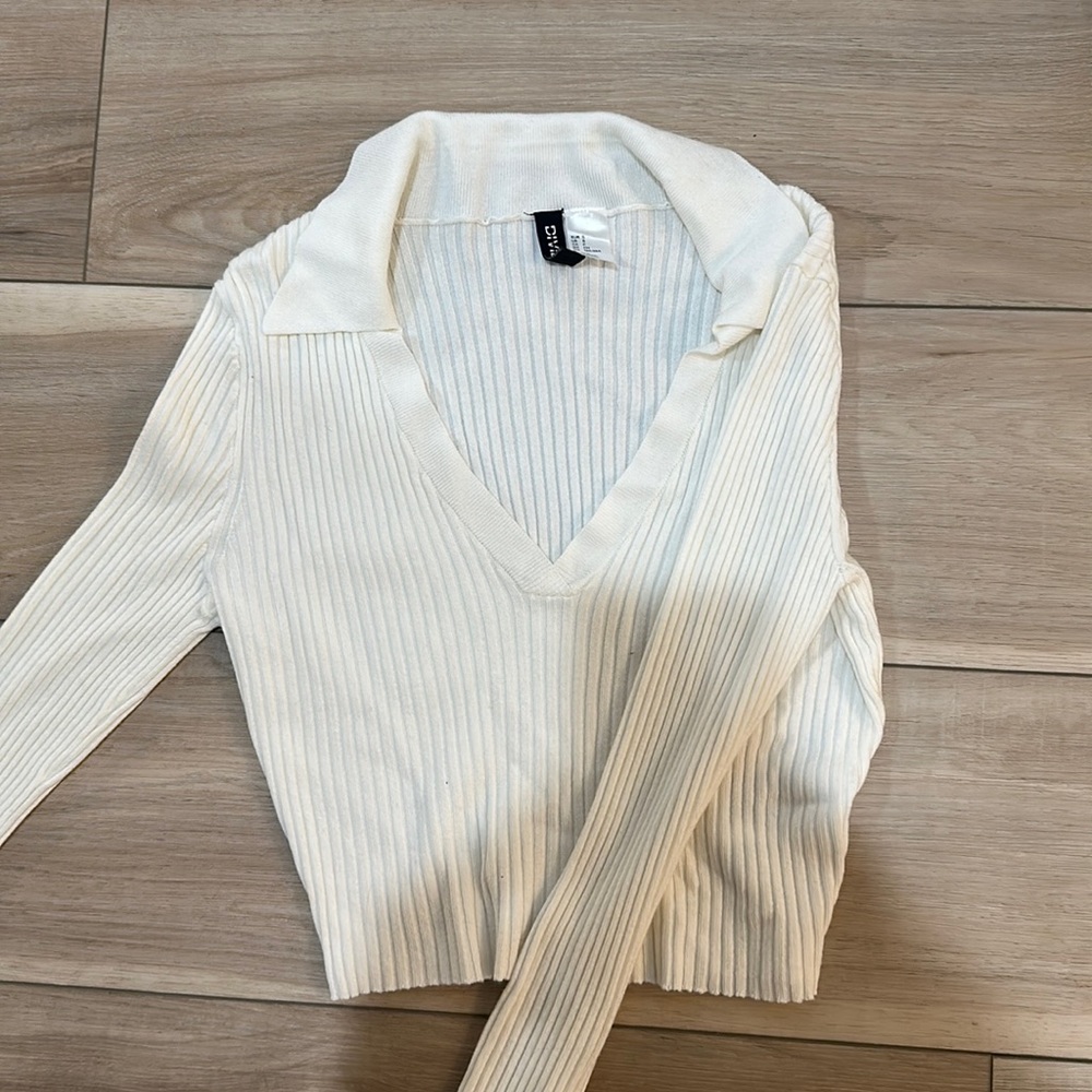 Collared sweater